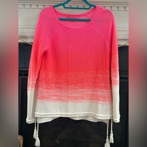 Lilly Pulitzer Vibrant ombré Pink Sweater
